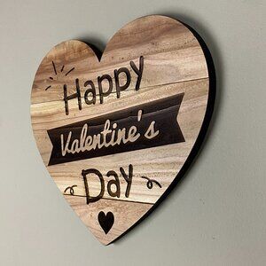 Happy Valentines Day Heart Wall Hanging Decor
